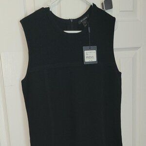 St. John Knit Pique Black Dres